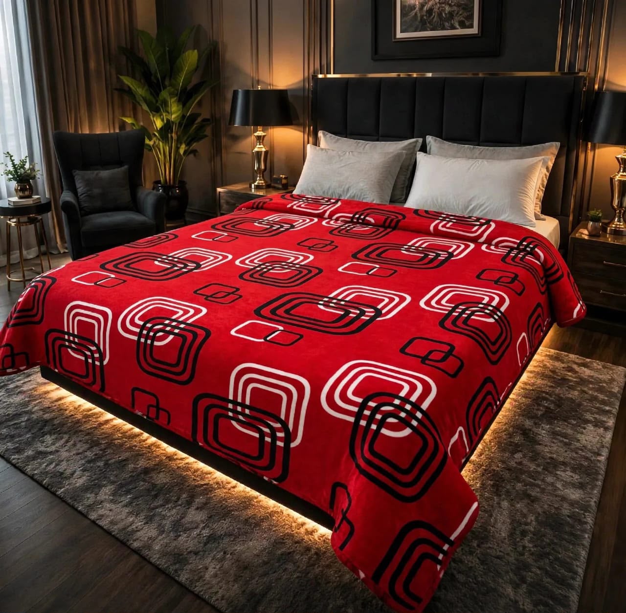 Fleezy Printed Blanket - King - FPB038
