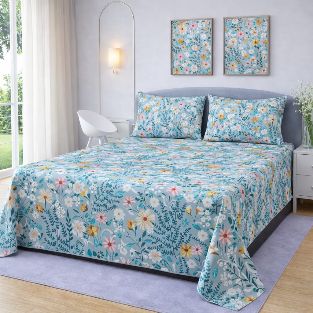 Supreme Cotton Bed Sheet - King - SBS 016