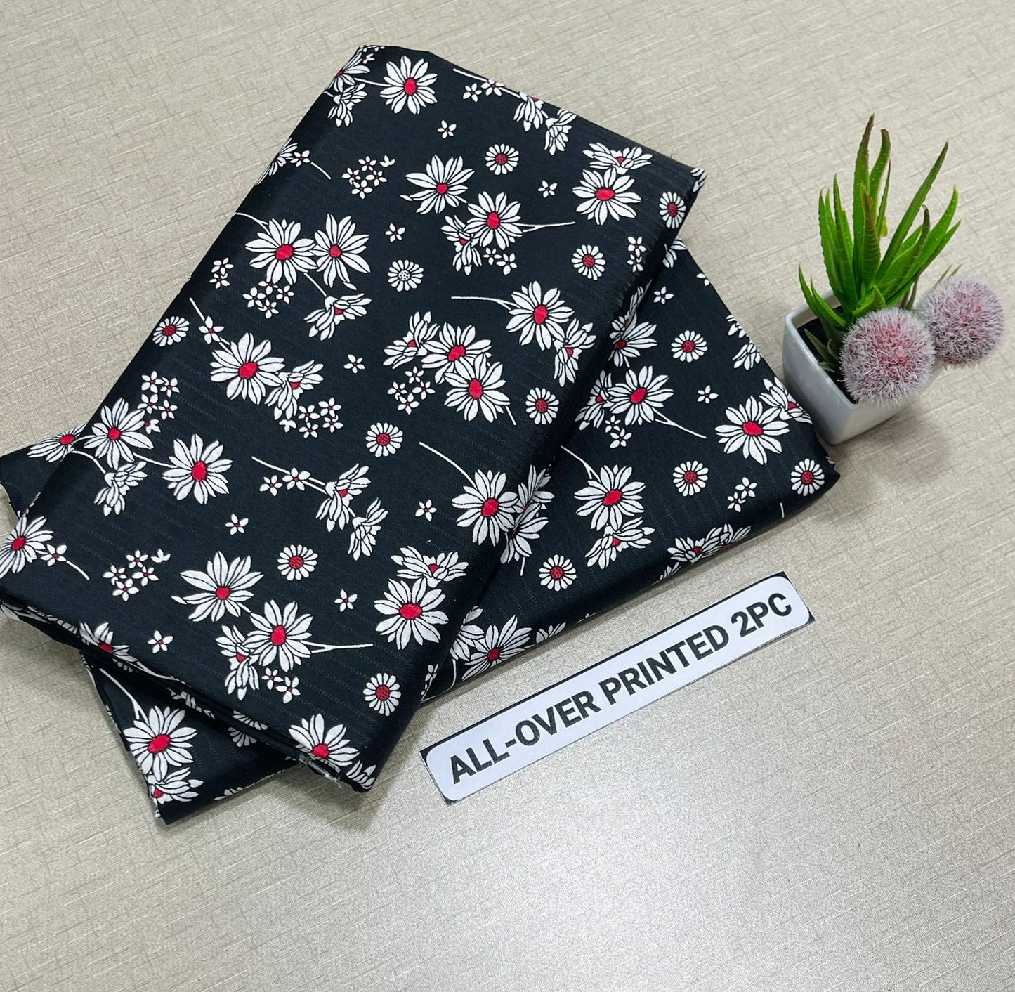 Summer Women Unstitched Suit - 2pcs - WWU043