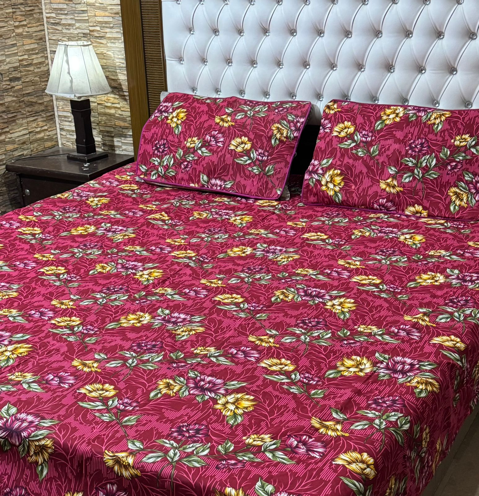 Super Cotton Bed Sheet - King - TBS015