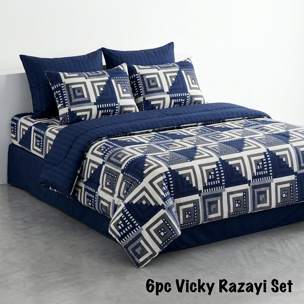 Wenora Cotton Razai Set - 6pcs - WRS016