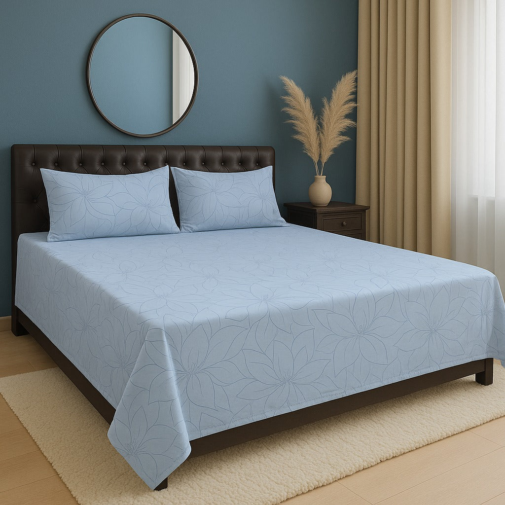 Cozify Pure Cotton Bed Sheet - King - CPB041