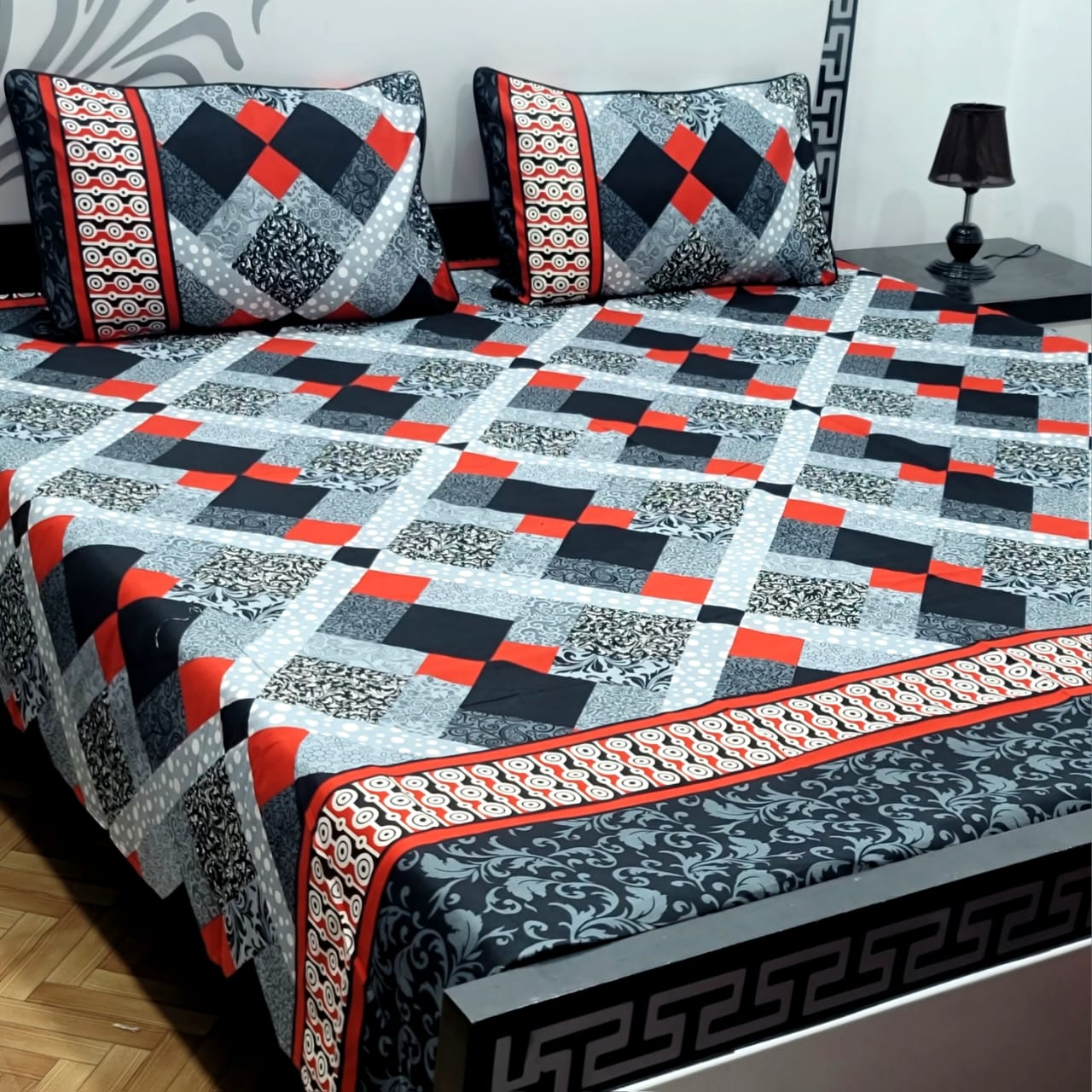 Tytan Cotton Bed Sheet - King - TBS119