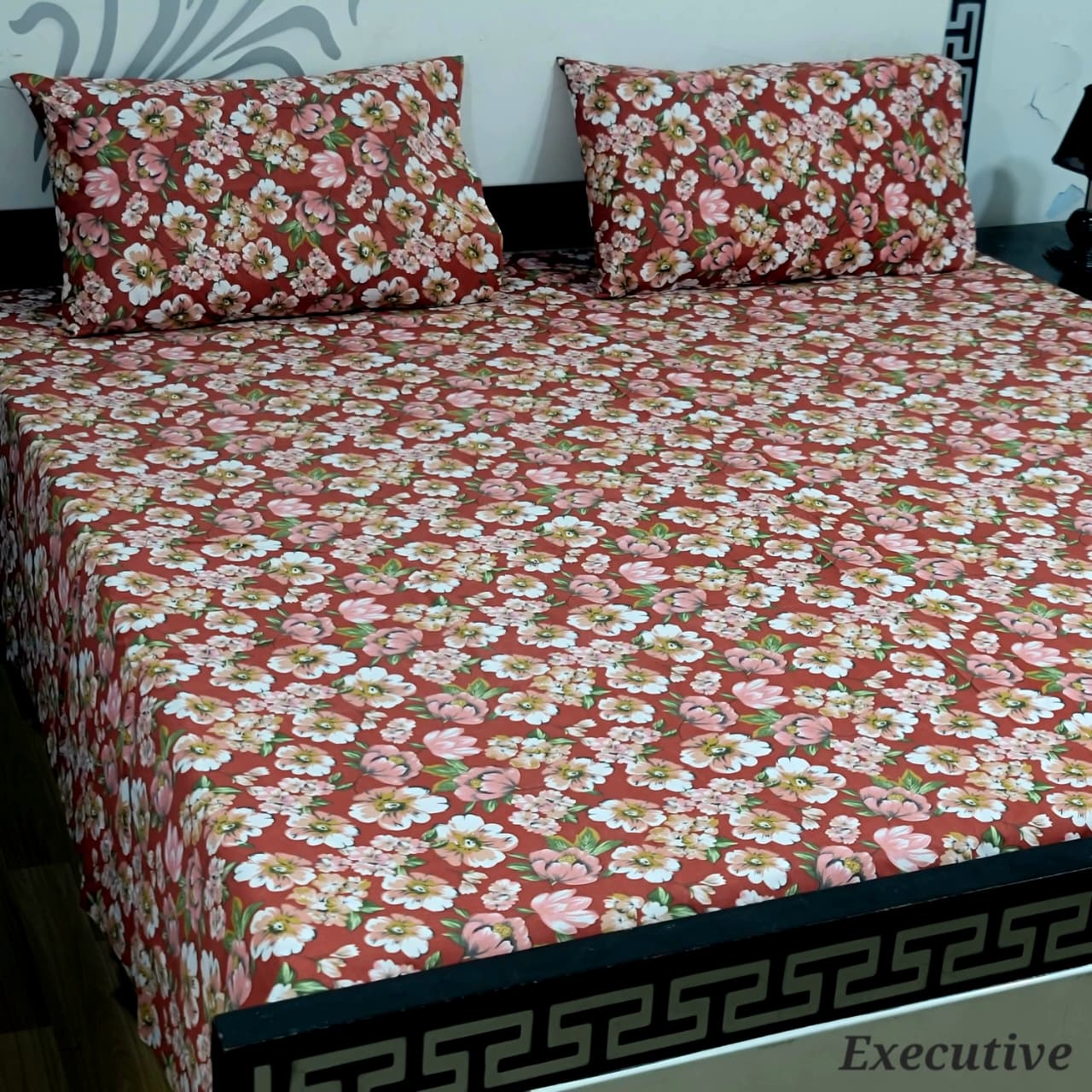 Executive Pure Cotton Bed Sheet - King - EPB 014