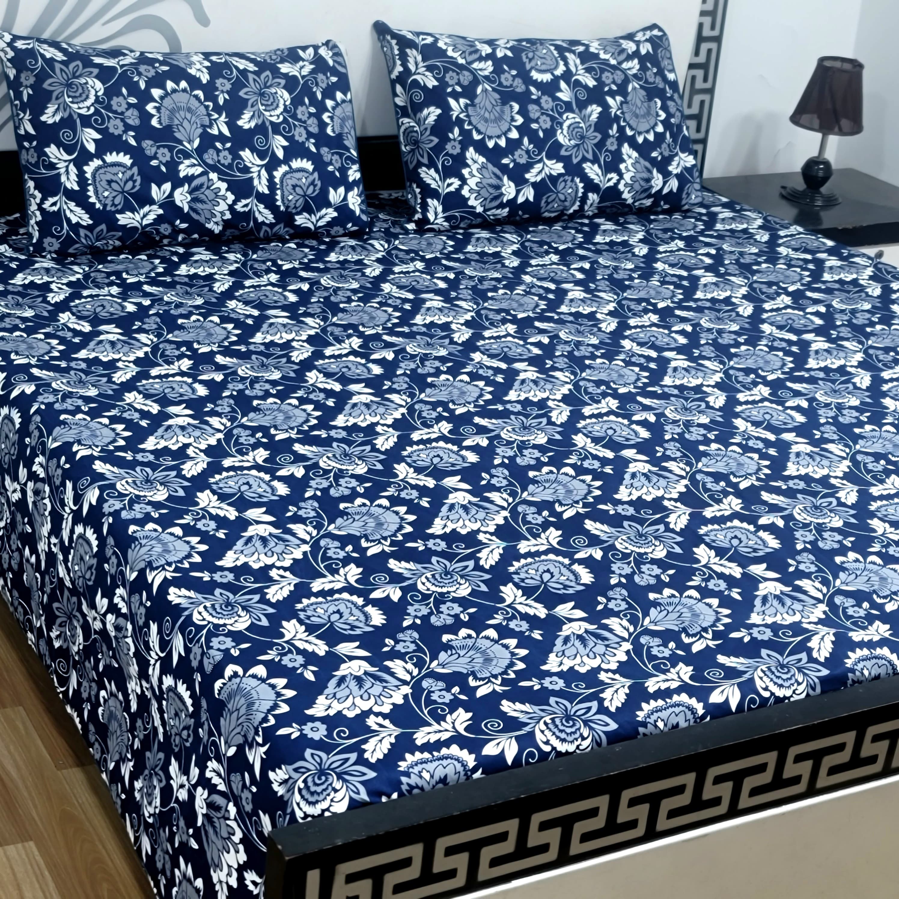 Superior Cotton Bed Sheet - King - SBS 065
