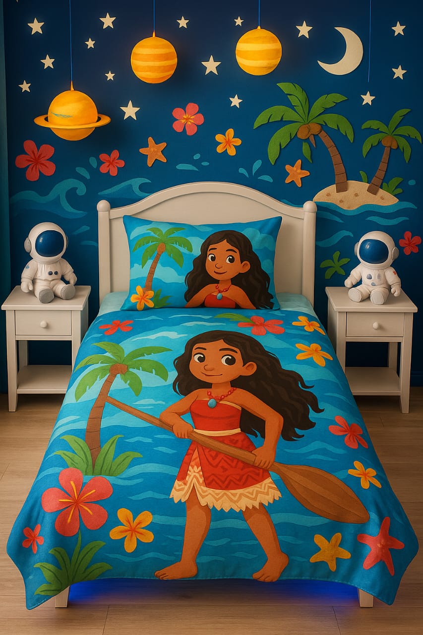 Soft & Safe Kids Pure Cotton Single Bedsheet – 2 Pcs