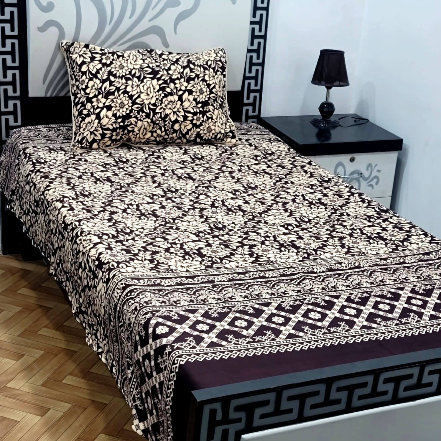 Tytan Cotton Bed Sheet - Single - TSB011