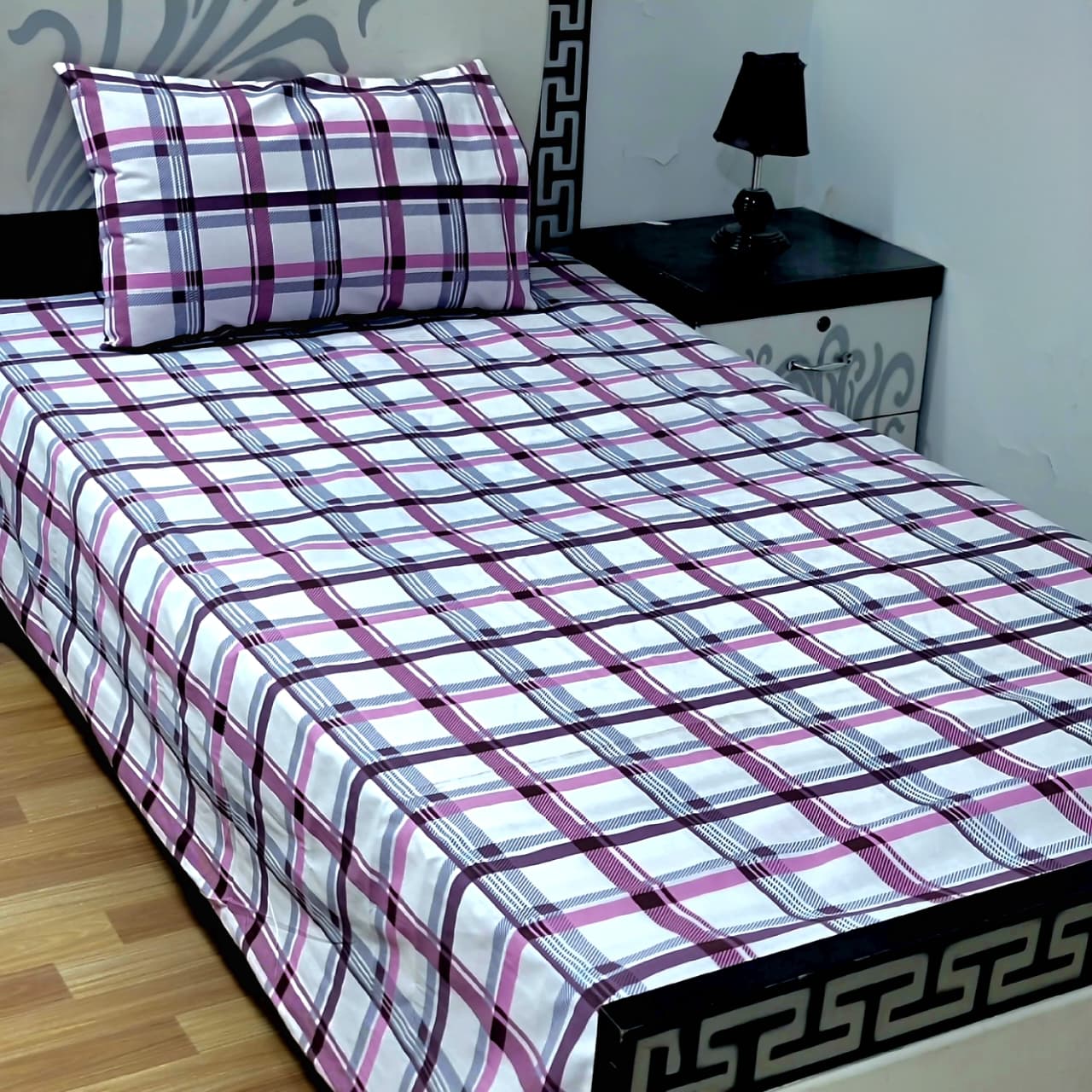 COZIFY PURE COTTON SINGLE BEDSHEET 046