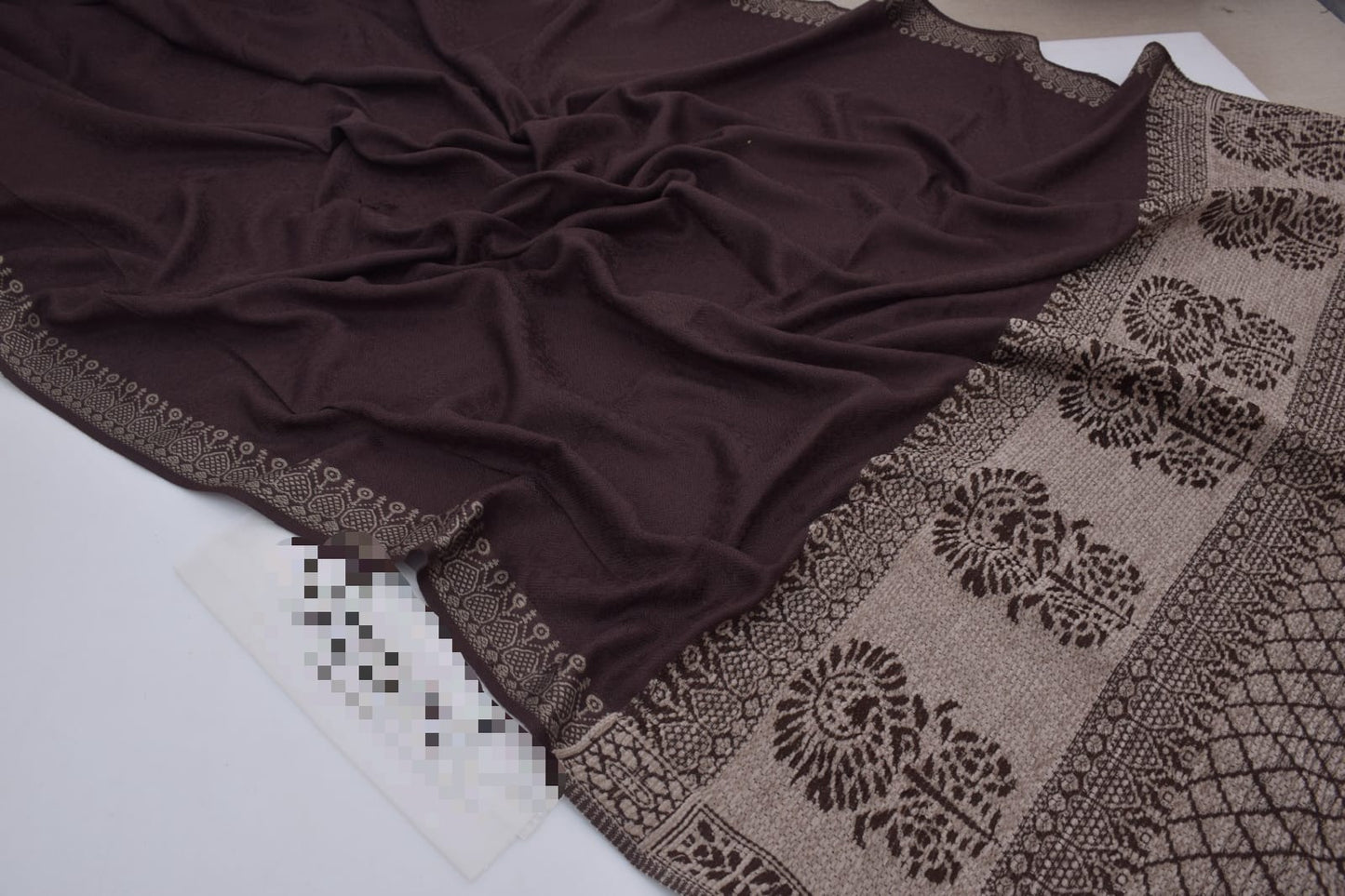 Winter season Egyptian Jaquard Ladies Shawls 02