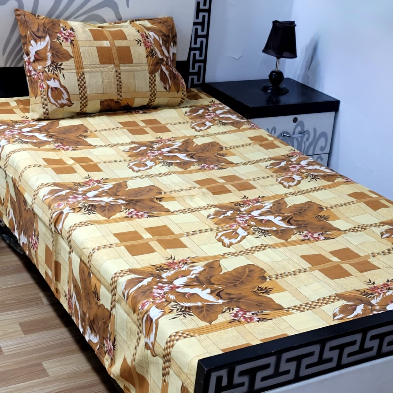 COZIFY PURE COTTON SINGLE BEDSHEET 040