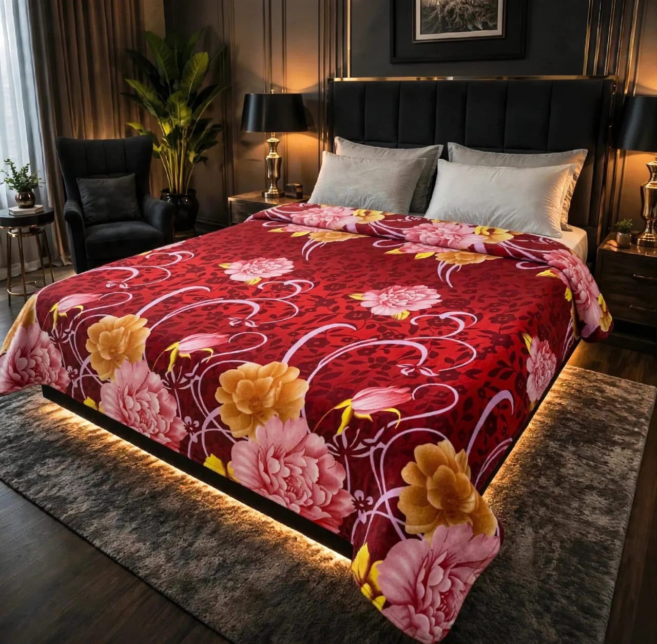 Fleezy Printed Blanket - King - FPB027