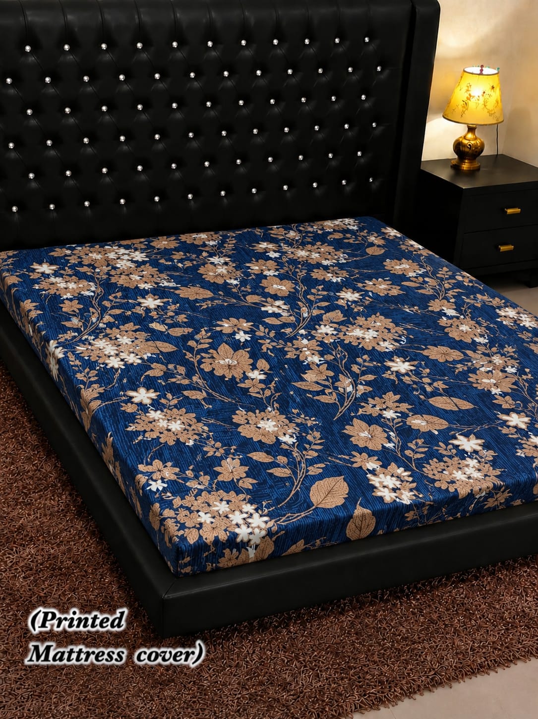 Premium Water Proof Printed Mattress Cover | Soft, Durable & Protective