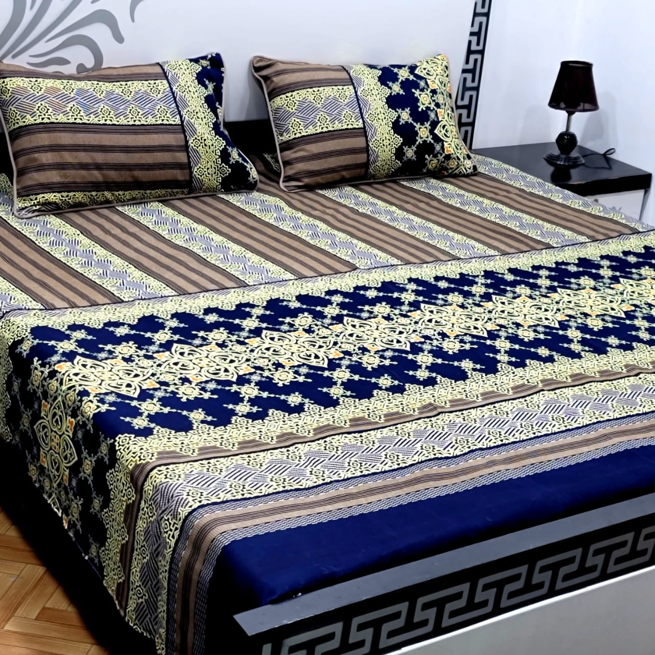Tytan Cotton Bed Sheet - King - TBS036