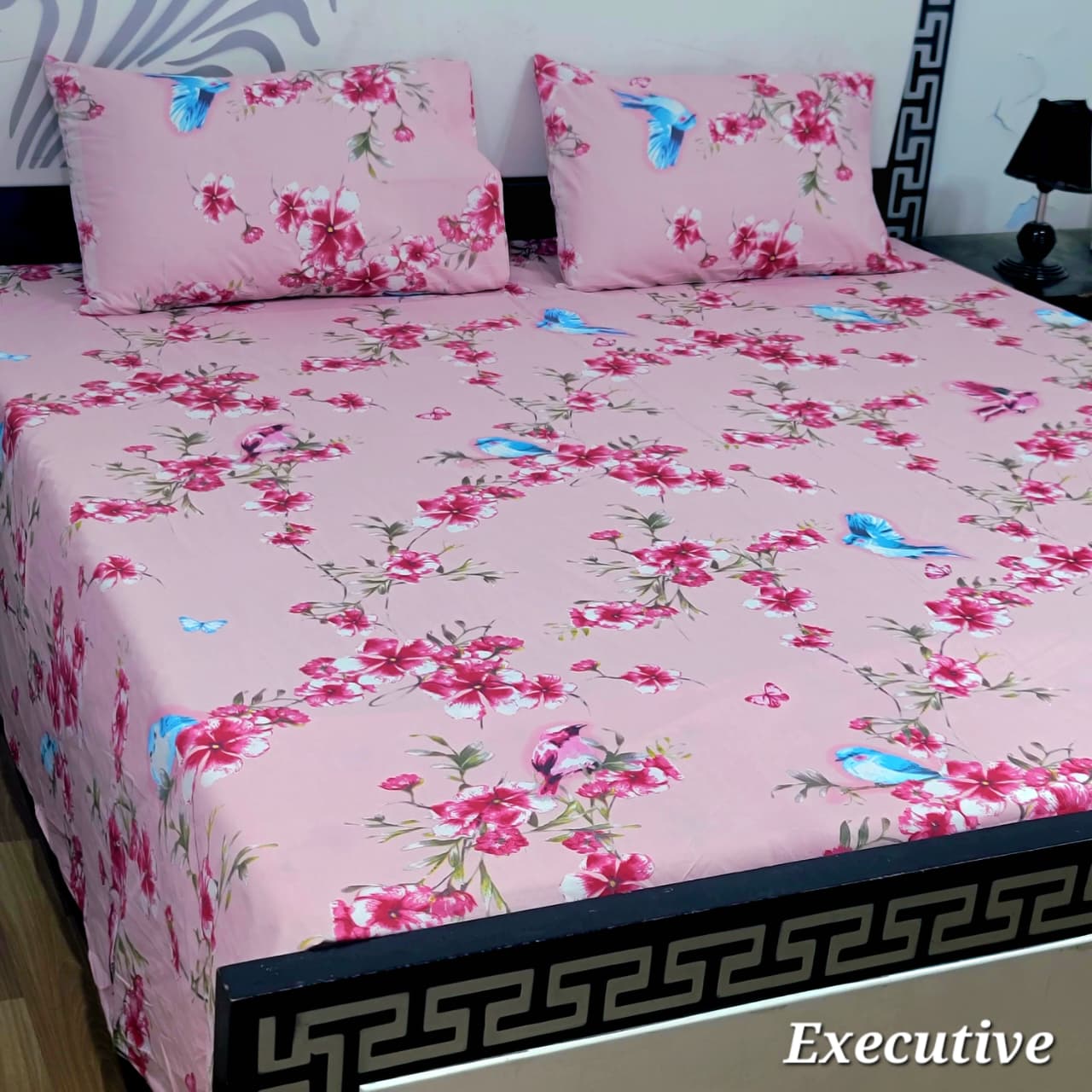 Executive Pure Cotton Bed Sheet - King - EPB 015