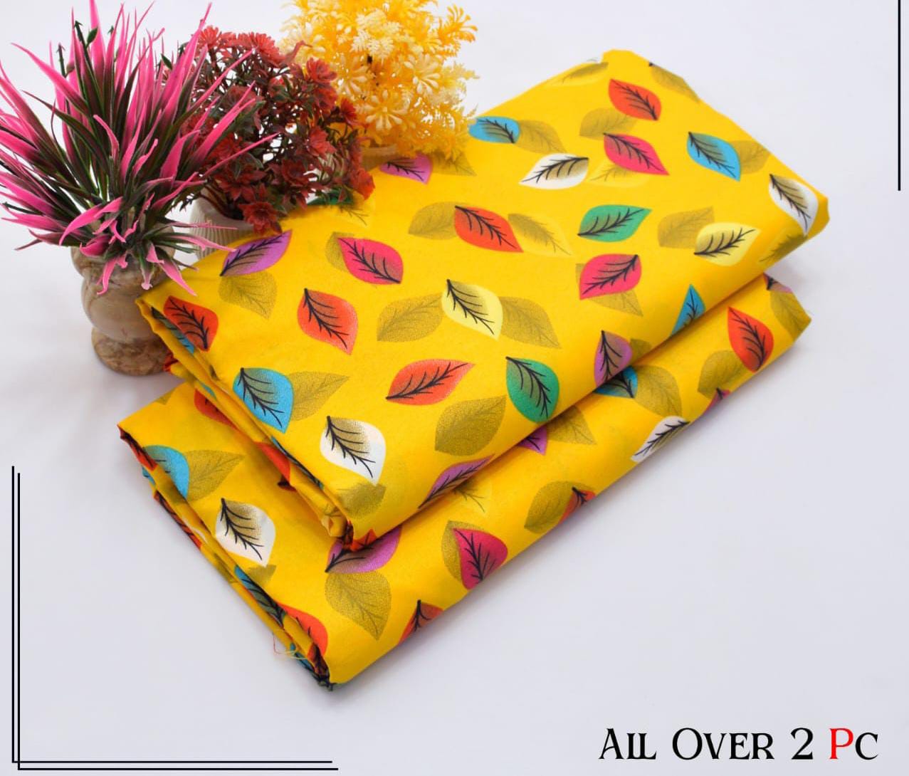 Redos Cotton Casual Summer Collection 2 Pcs Ladies Suits 017