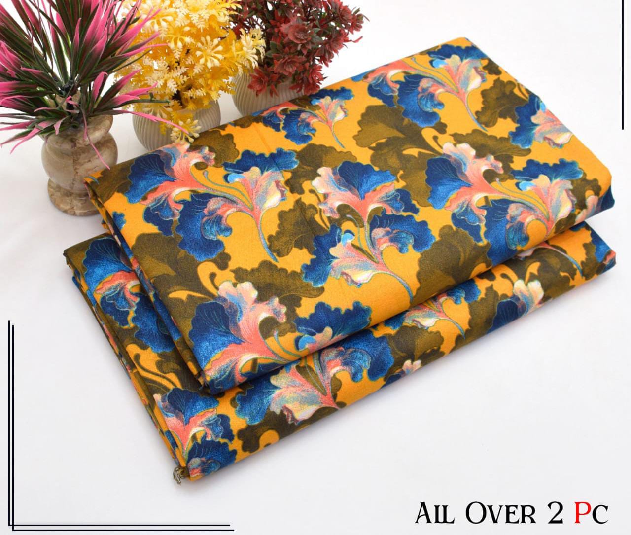 Redos Cotton Casual Summer Collection 2 Pcs Ladies Suits 035