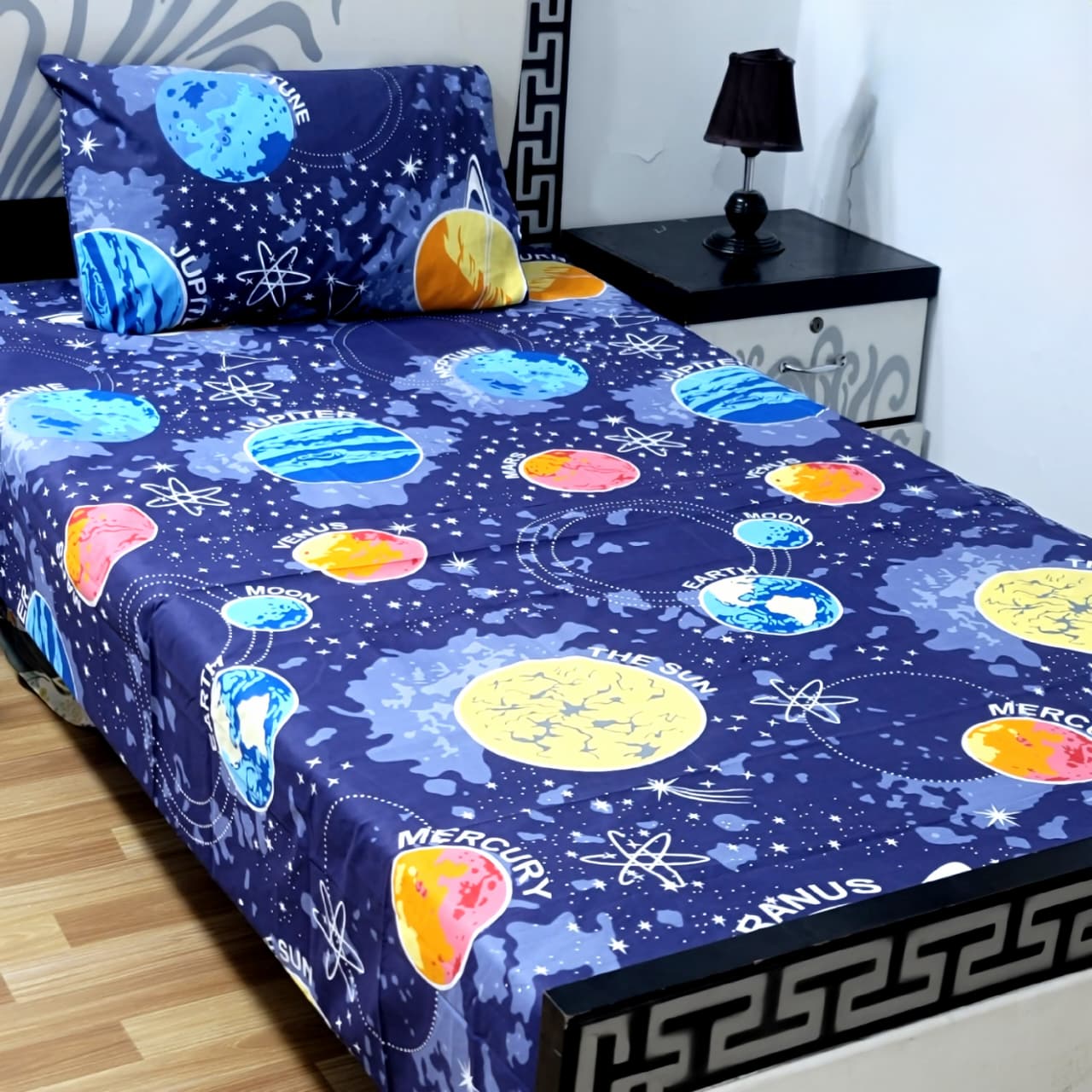 COZIFY PURE COTTON SINGLE BEDSHEET 011