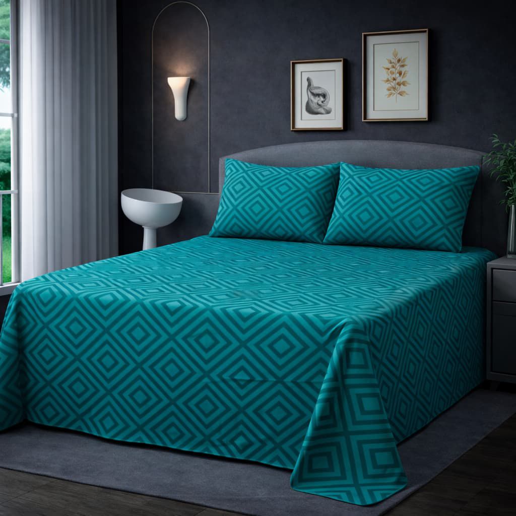 Cozify Pure Cotton Bed Sheet - King - CPB068