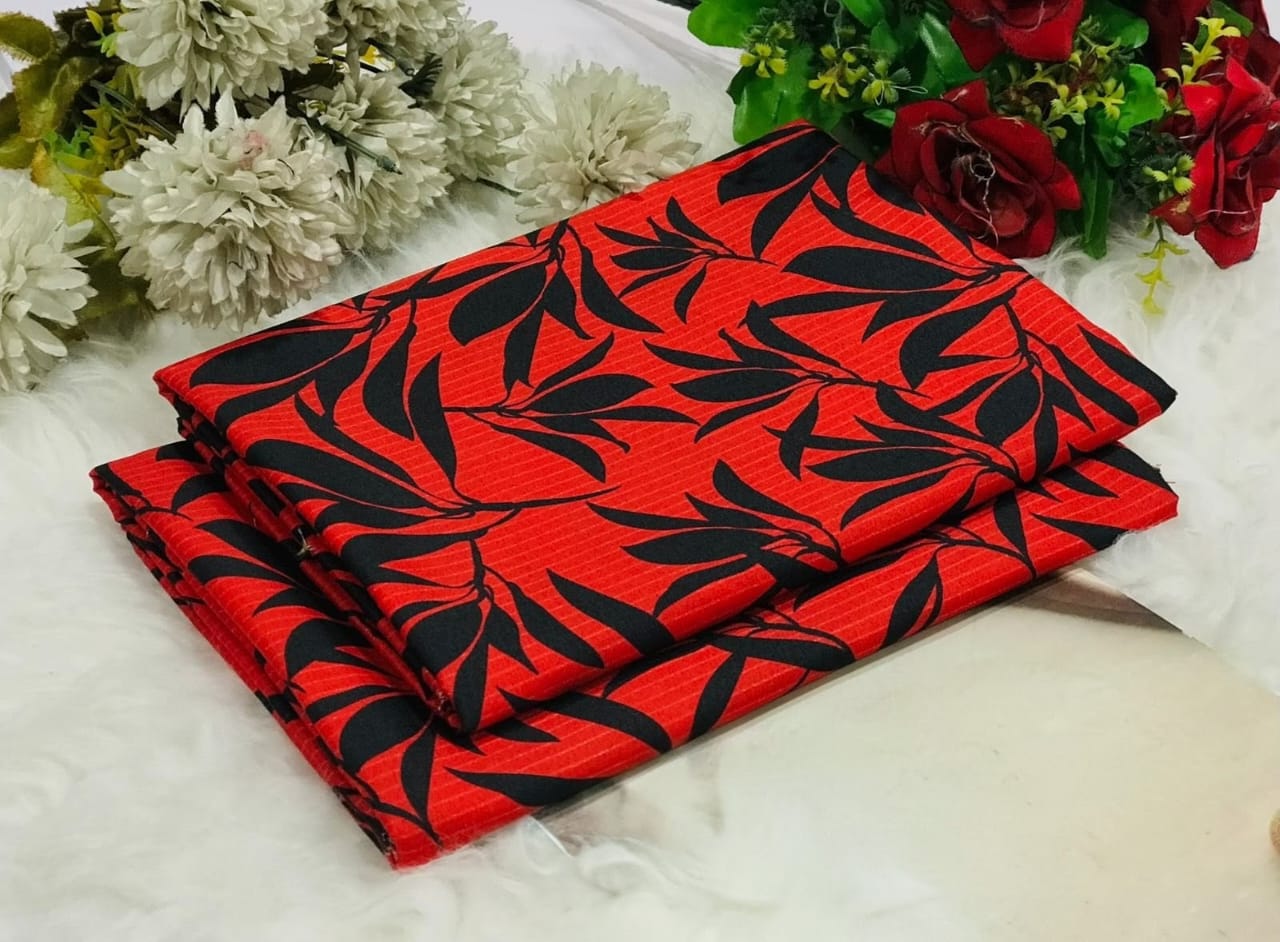 Winter Women Unstitched Suit - 2pcs - WWU043