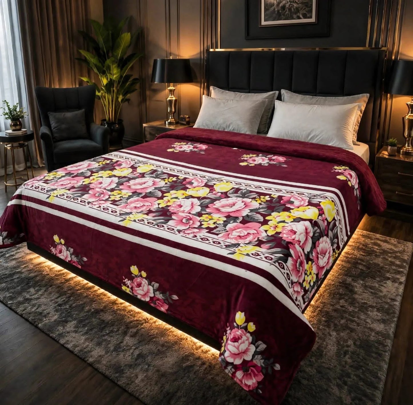 Fleezy Printed Blanket - King - FPB028