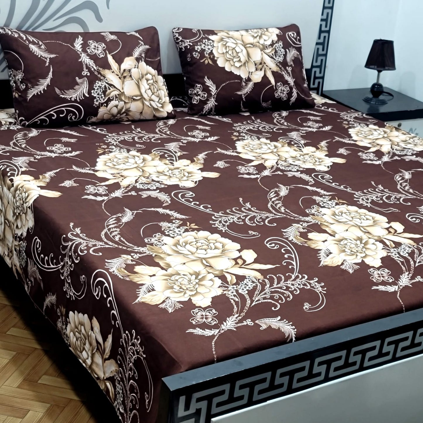 Tytan Cotton Bed Sheet - King - TBS191