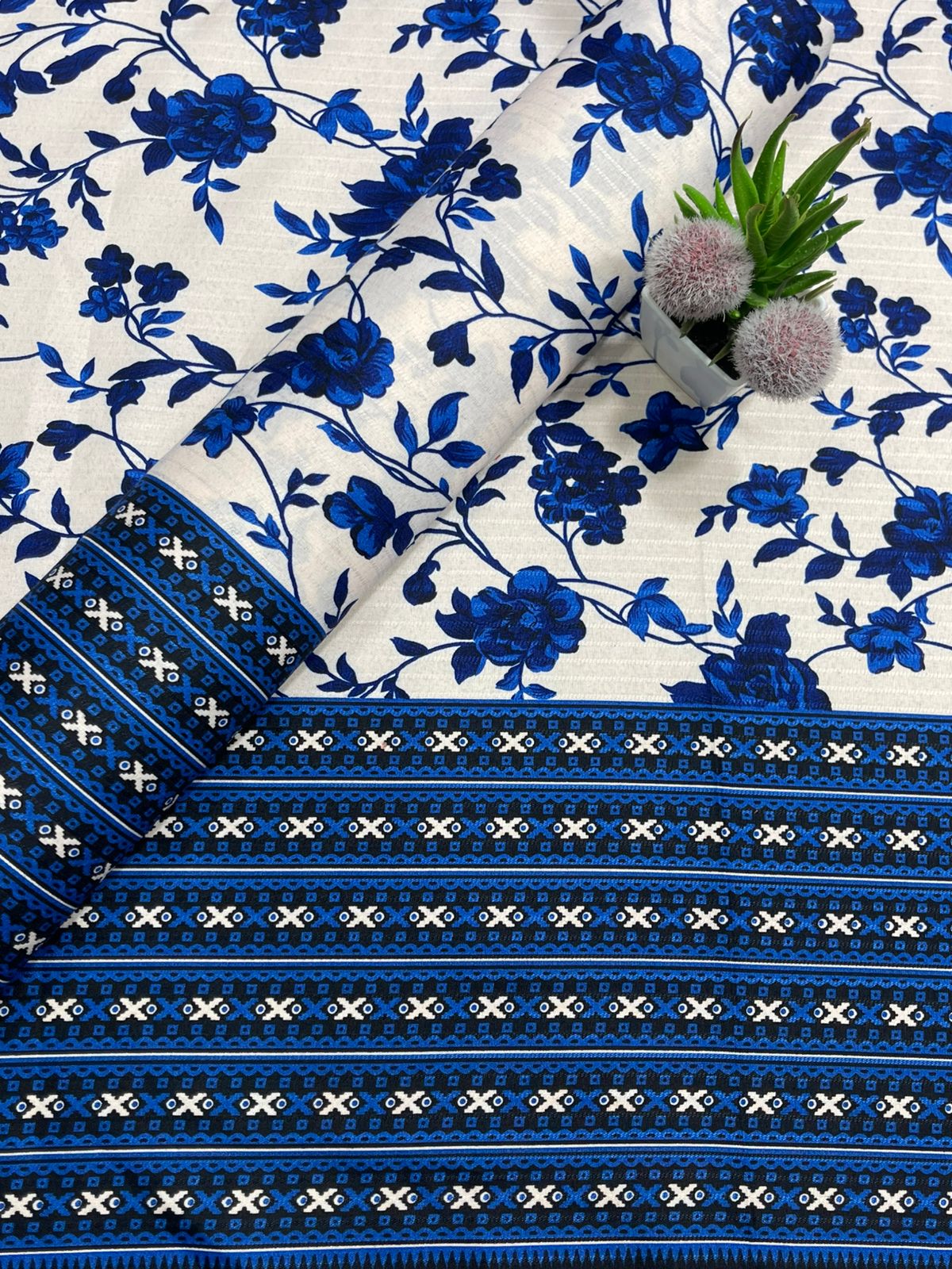 Summer Women Unstitched Suit - 2pcs - WWU032
