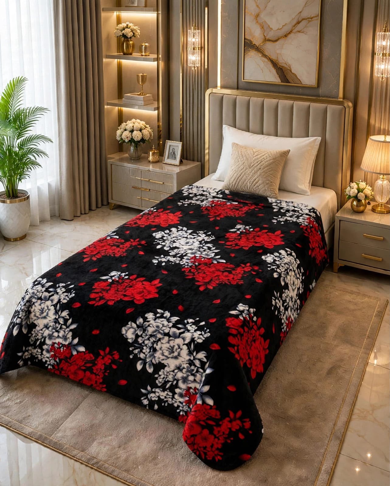 Fleezy Single Printed Blanket | Ultra Soft & Warm S02