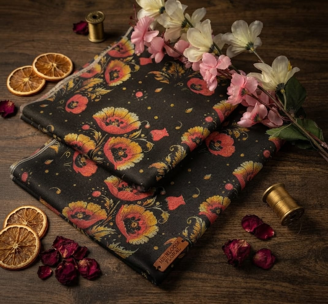 Signature Dhanak 2-Piece Printed Dress