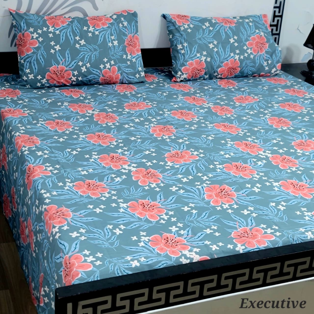 Executive Pure Cotton Bed Sheet - King - EPB 08
