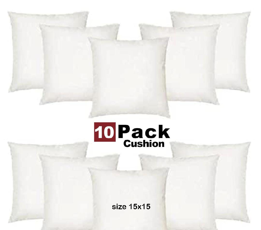 Elegant Home Décor 10 Pcs Filled Cushion Set