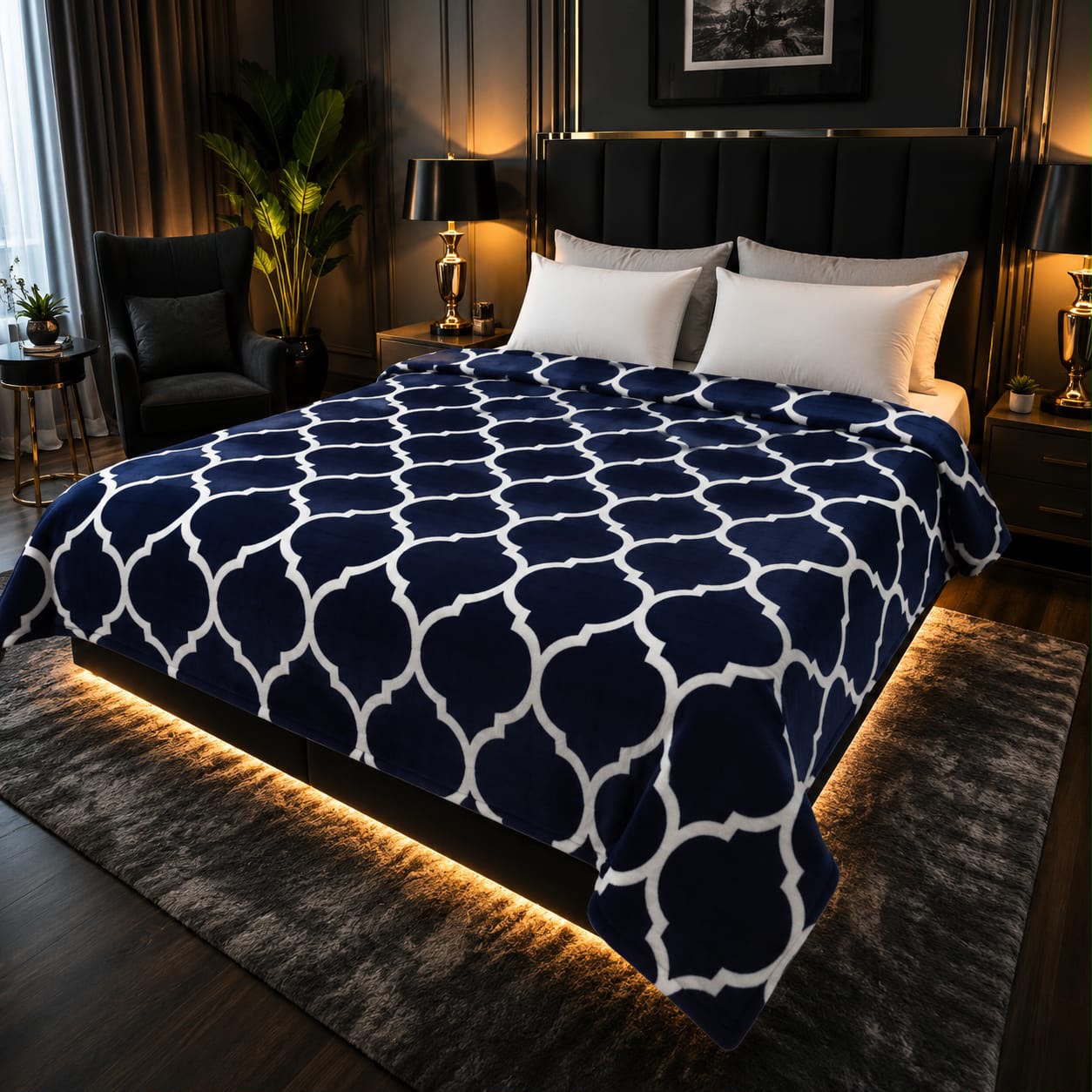 Fleezy Printed Blanket - King - FPB020