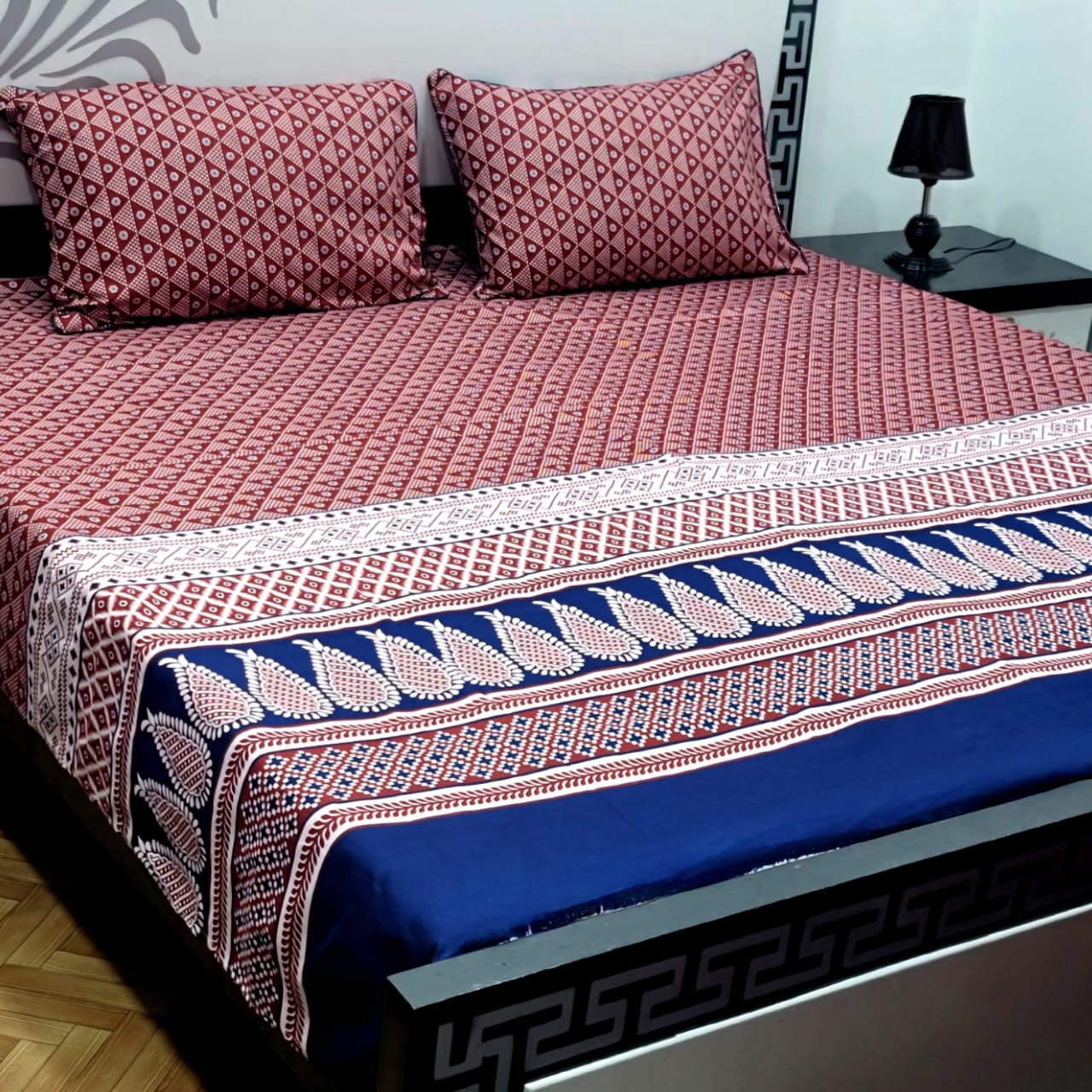 Tytan Cotton Bed Sheet - King - TBS067