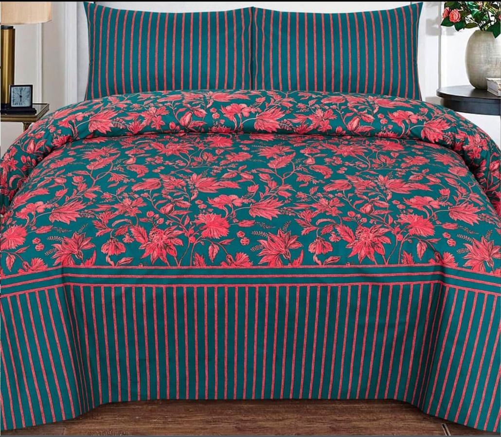 Lance Cotton Bed Sheet - King - LCB011