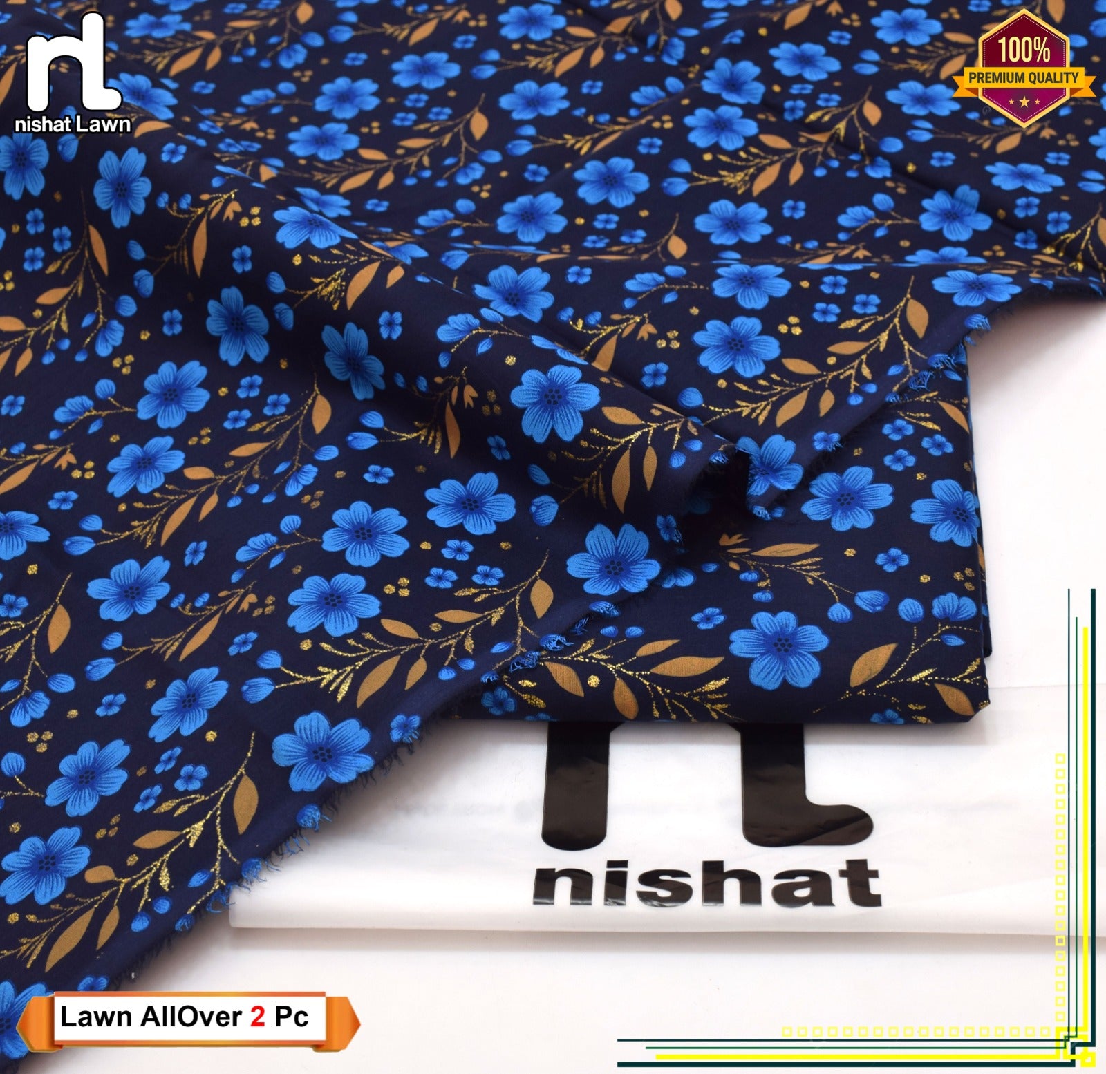 2 Pcs Lawn Suits