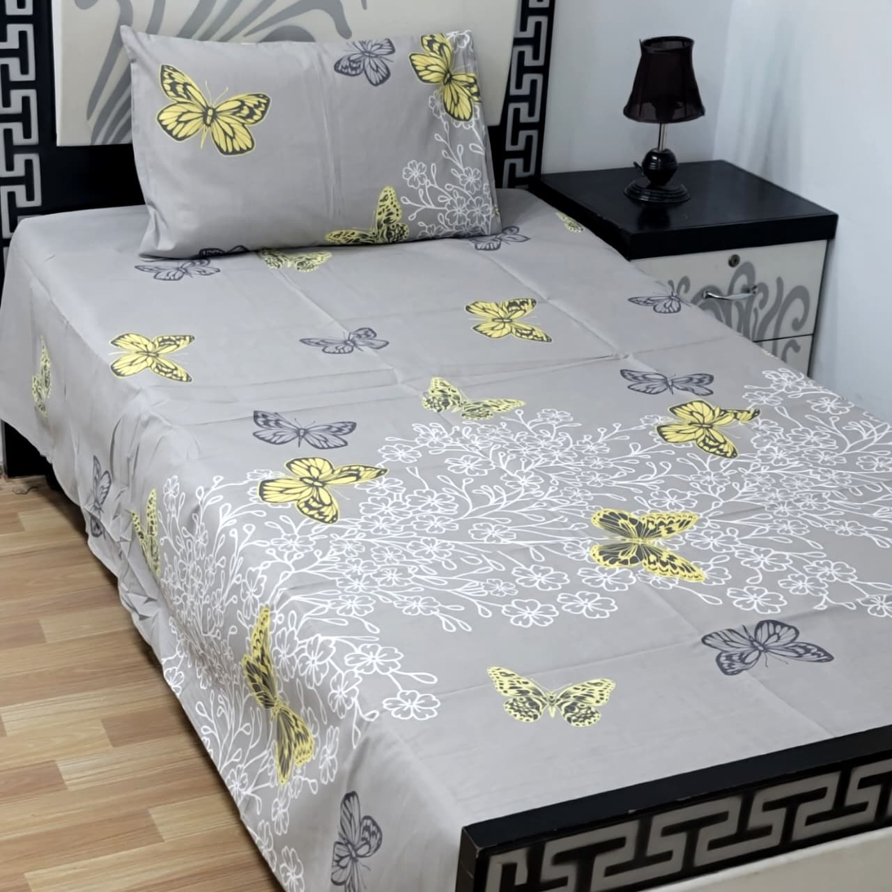 COZIFY PURE COTTON SINGLE BEDSHEET 021