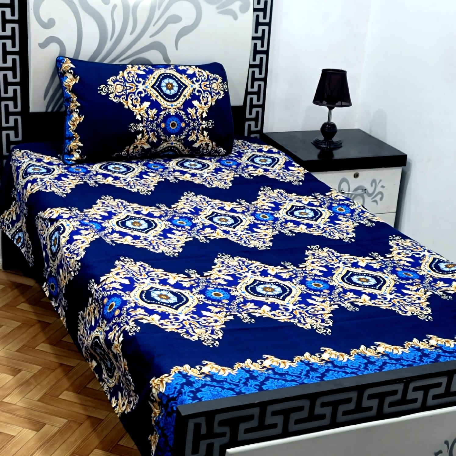 Tytan Cotton Bed Sheet - Single - TSB013