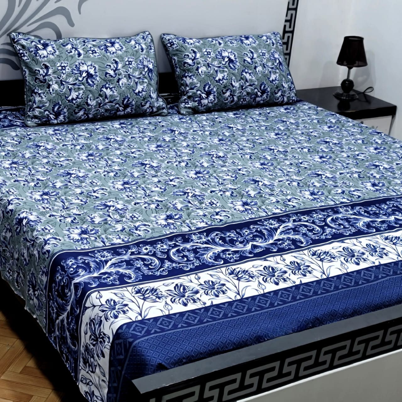 Tytan Cotton Bed Sheet - King - TBS035