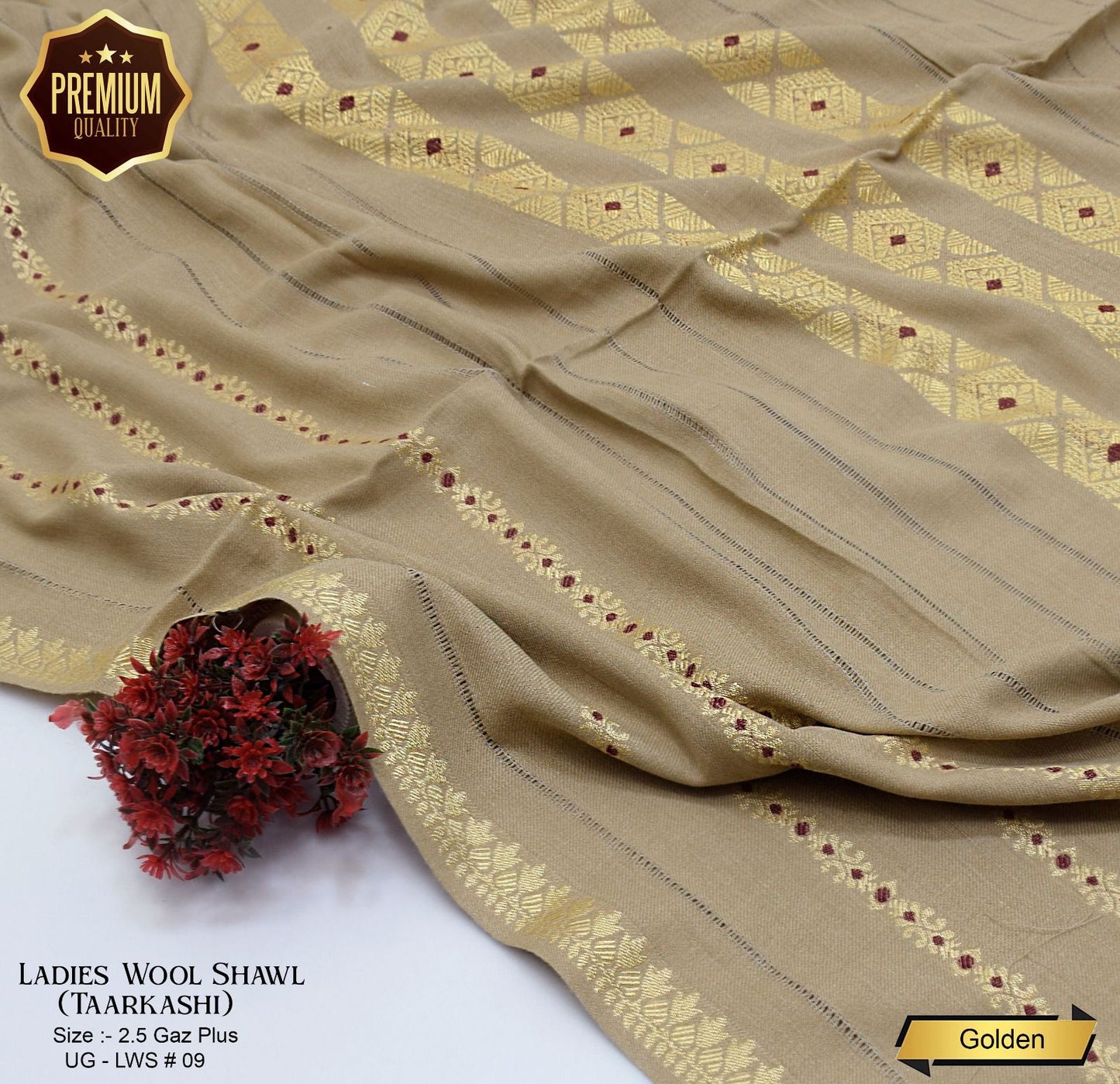 🧣 Pashmina Wool Ladies Shawl – Timeless Elegance & Luxurious Warmth