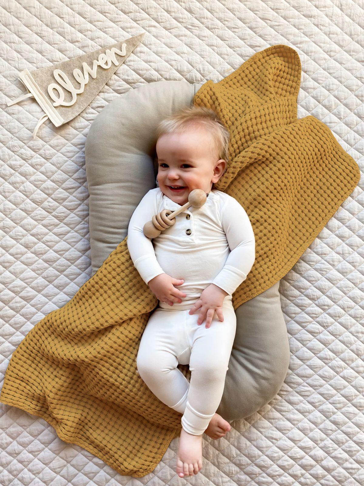 Babies WAFFLE BLANKETS Cute for Cuties