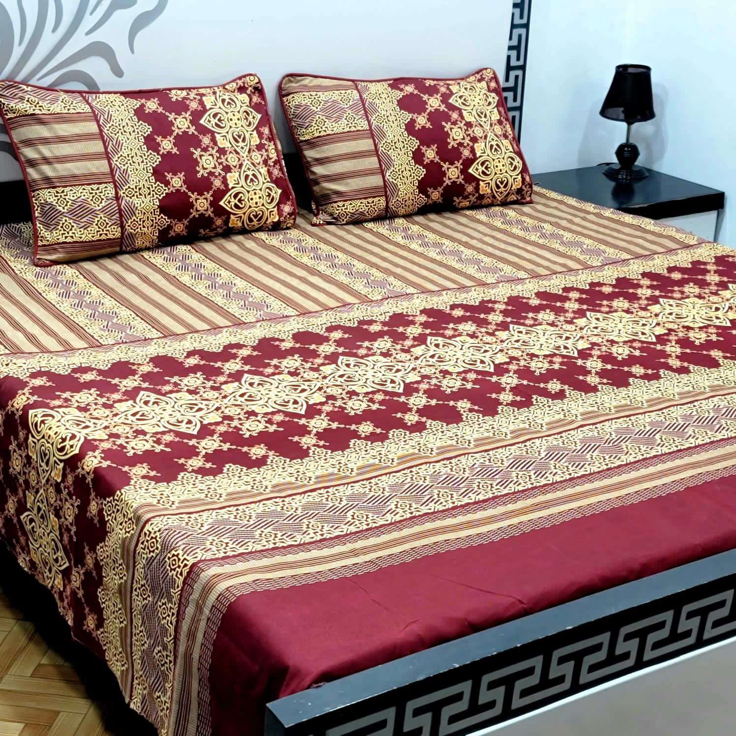 Tytan Cotton Bed Sheet - King - TBS037