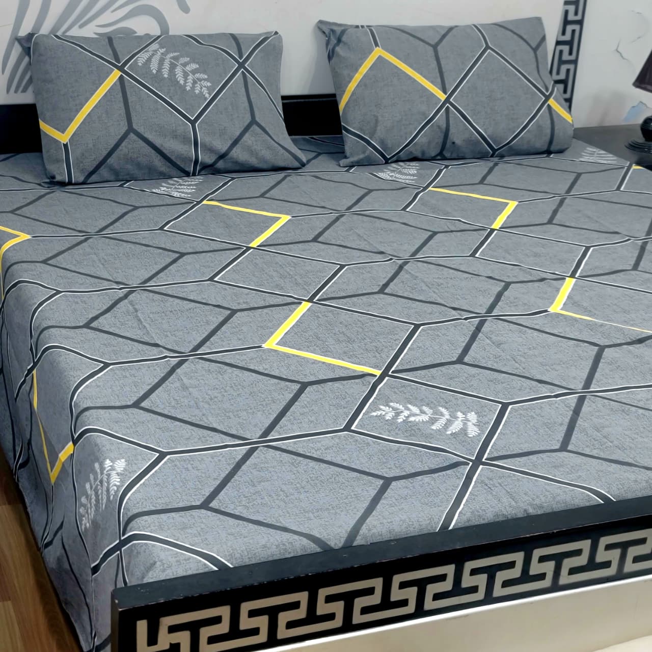 Cozify Pure Cotton Bed Sheet - King - CPB047