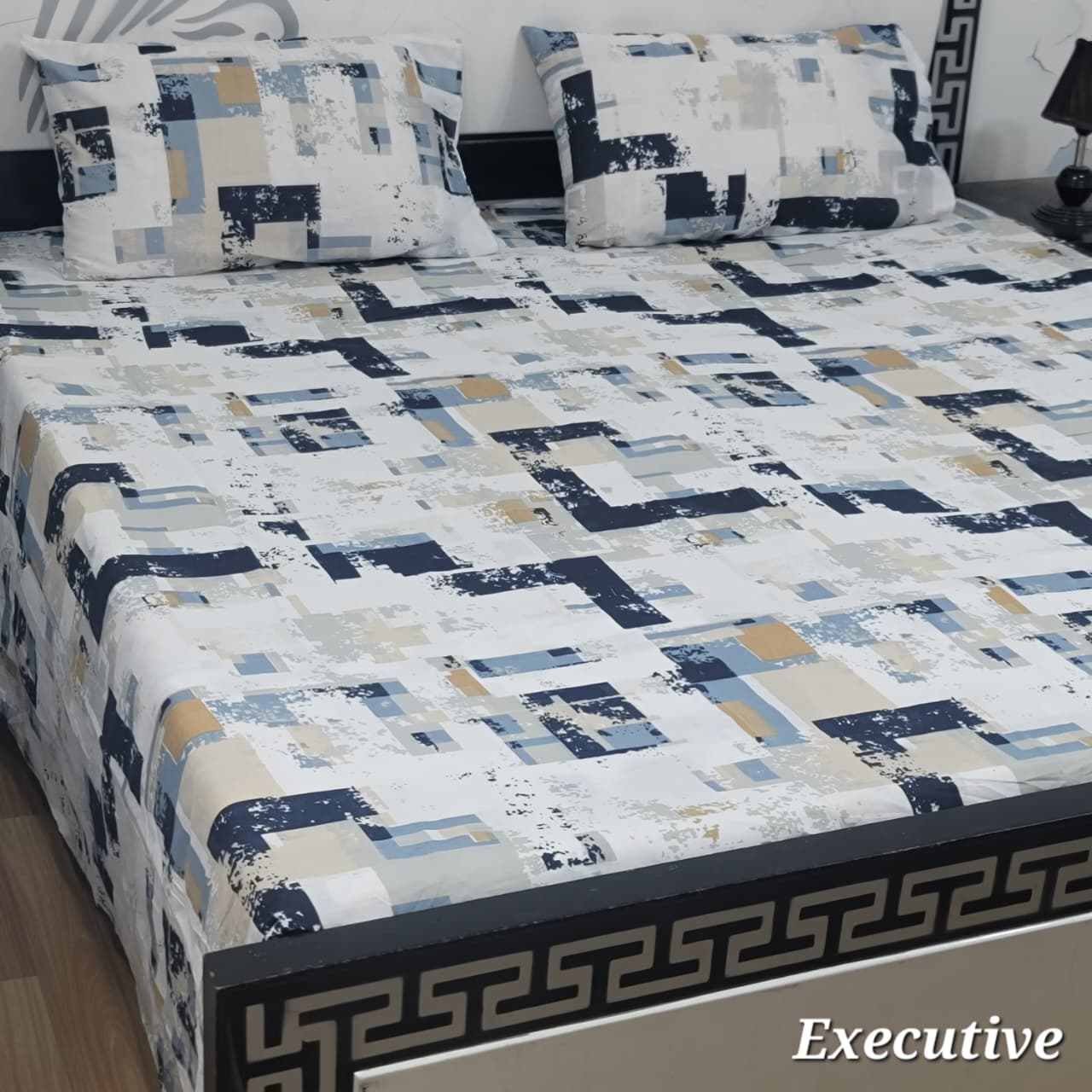 Executive Pure Cotton Bed Sheet - King - EPB 023