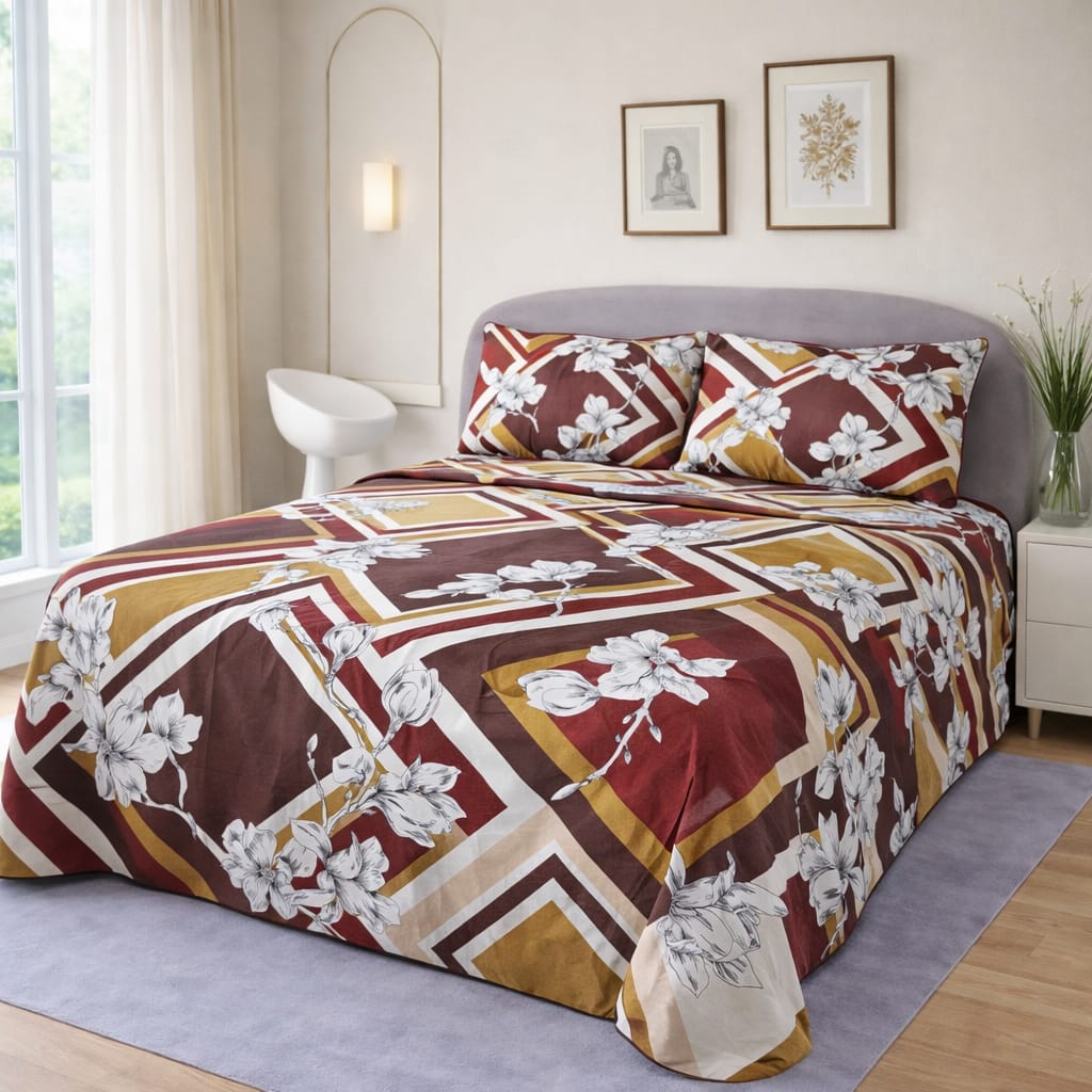 Supreme Cotton Bed Sheet - King - SBS 08