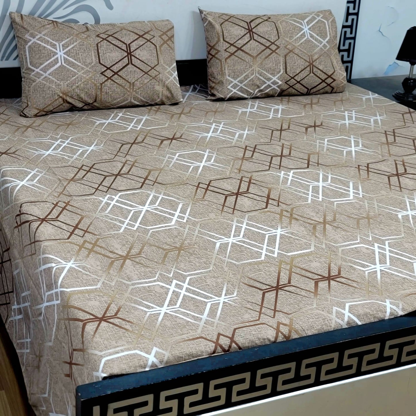 Cozify Pure Cotton Bed Sheet - King - CPB 031