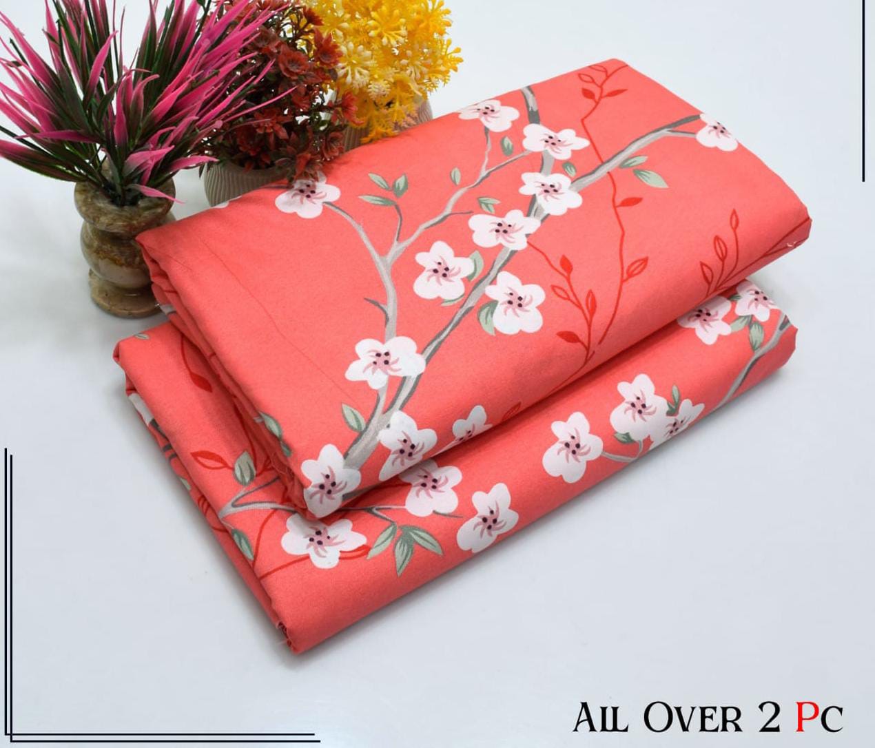 Winter Women Unstitched Suit - 2pcs - WWU097