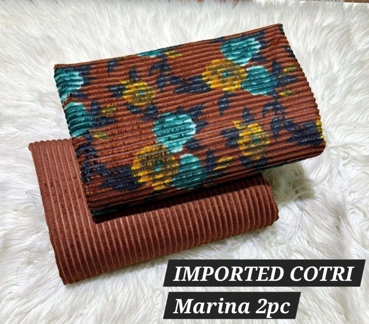 Imported Marina Cotri 2-Piece Suit – Premium Fabric | Elegant & Stylish
