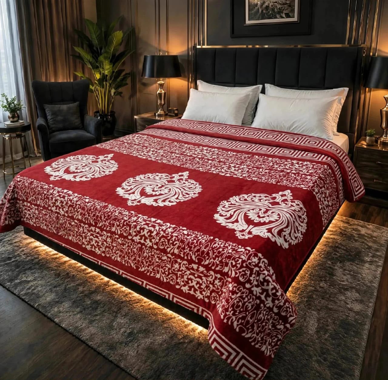 Fleezy Printed Blanket - King - FPB029
