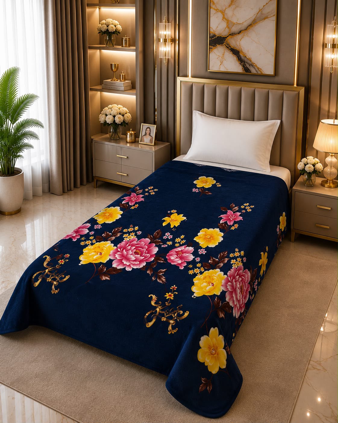 Fleezy Single Printed Blanket | Ultra Soft & Warm S11