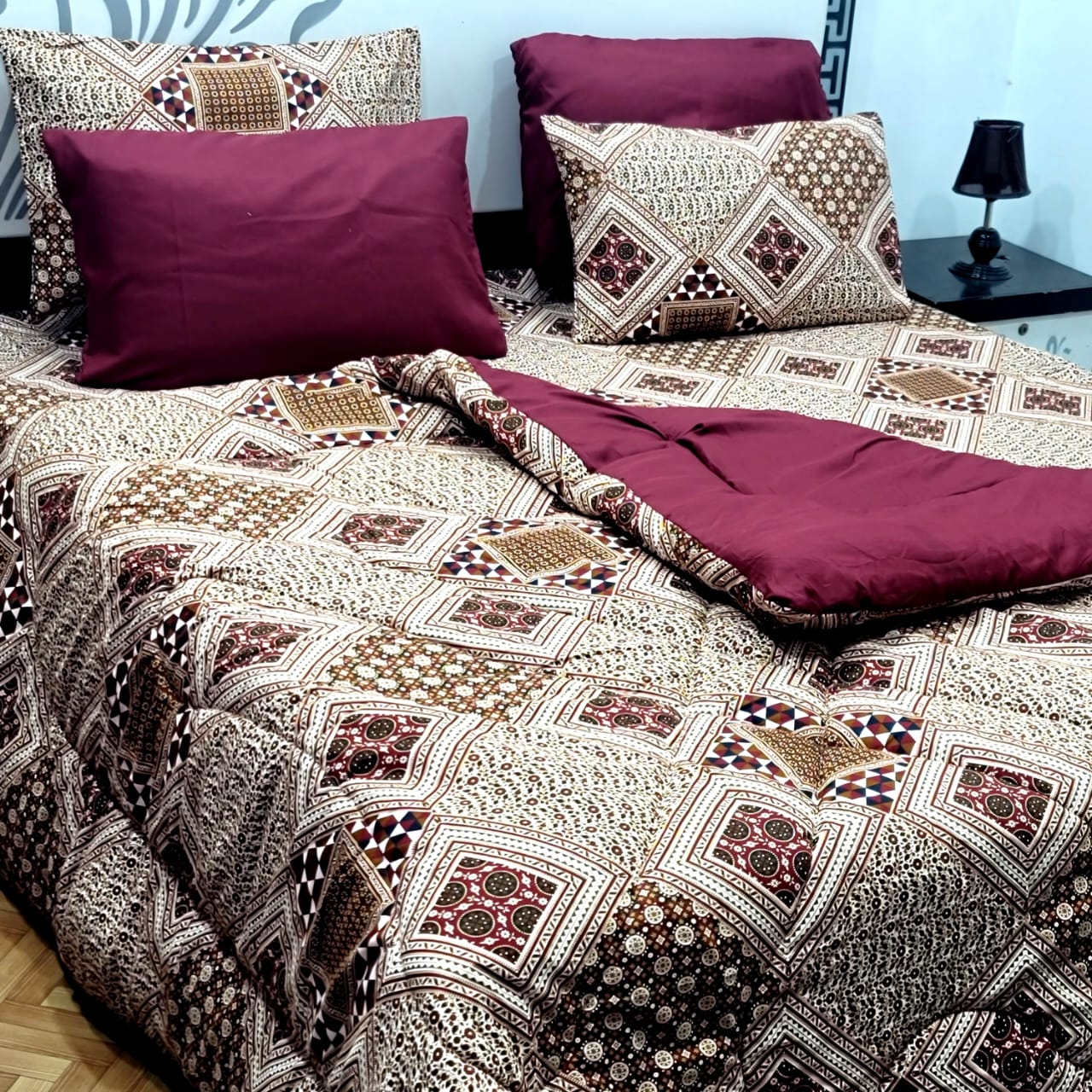 6 PCS TYTAN COTTON RAZAI SETS 04