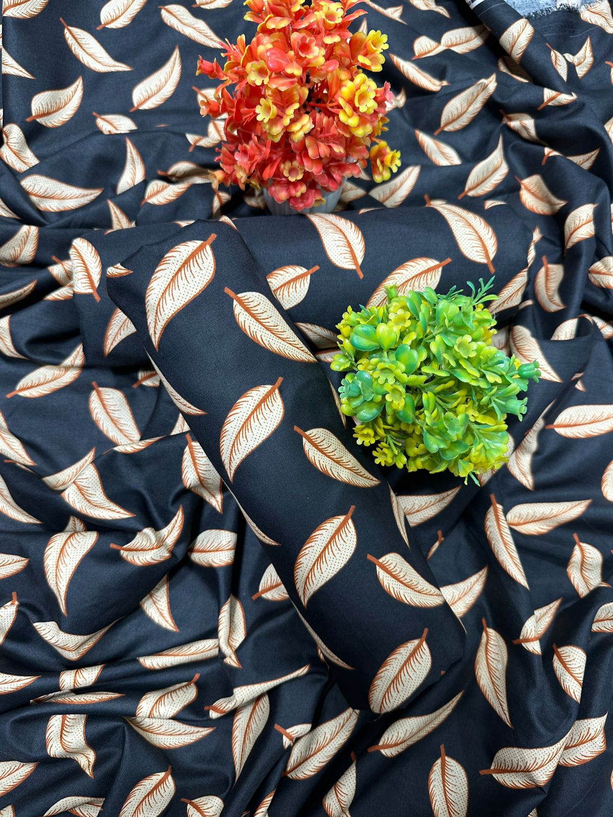 Winter Women Unstitched Suit - 2pcs - WWU089